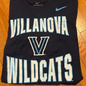 Navy Villanova Nike Tee SZ M